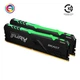 Модуль пам'яті для комп'ютера DDR4 16GB (2x8GB) 3200 MHz Fury Beast Kingston Fury (ex.HyperX) (KF432C16BBAK2/16) - зображення 1