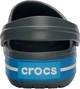 Чоловічі сабо, крокси Crocband Charcoal M11 (44) сірі з синім - зображення 2