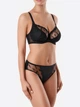 Бюстгальтер с косточками Conte Rendezvous Rb6013 16С-0035КСП 75G Черный (4810226165423) - изображение 3