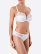 Бюстгальтер з кісточками Conte Voile Rb5025 18С-0007КСП 85F Білий (4810226355091) - зображення 3
