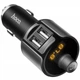 Беспроводной ФМ модулятор с авто зарядкой Hoco E19 2.4A/2 USB Metal Gray - изображение 1