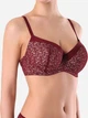 Бюстгальтер с косточками Conte Lingerie Tatouage RB3041 85E Бордо (4810226377468) - изображение 1