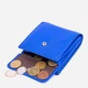 Женский кошелек кожаный ST Leather Accessories Синий (leather-19370) - изображение 4