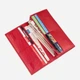 Кошелек кожаный ST Leather Accessories leather-20093 Красный - изображение 3