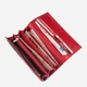 Кошелек кожаный ST Leather Accessories leather-20093 Красный - изображение 4