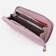 Женский кошелек-клатч вместительный кожаный ST Leather Accessories 19278 Лиловый - изображение 4