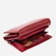 Жіночий гаманець шкіряний ST Leather Accessories 19333 Бордовий - зображення 6