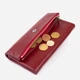 Женский кошелек в форме конверта кожаный ST Leather Accessories 19273 Бордовый - изображение 2