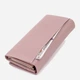 Женский кошелек кожаный ST Leather Accessories 19276 Лиловый - изображение 2