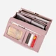 Женский кошелек кожаный ST Leather Accessories 19276 Лиловый - изображение 4