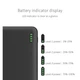 Портативна зовнішній акумулятор Power bank GOLF G73 Plus 10000mAh (OTG: type-c+iPhone) Black - зображення 3