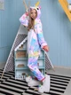 Пижама Kigurumi кигуруми единорог звездный 140-145 см - изображение 3