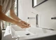 Смеситель для умывальника Hansgrohe Finoris 110 с донным клапаном push-open черный матовый 76020670 - изображение 2