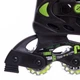 Роликові ковзани розсувні Zelart 2920 31-34 Black-Green - зображення 5