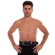 Пояс атлетический кожаный Velo Star 8182 размер XL Black-White - изображение 4