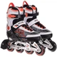 Роликові ковзани розсувні Zelart Roller Extreme 2916 розмір 29-32 White-Black-Orange - зображення 2