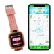 Детские Умные Смарт Часы Baby Smart Watch Df45 Gps + Wifi + Anti Lost Edition Розовые - изображение 4