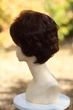 Парик женский из термоволокна Afro beauty короткий пышный каштановый - изображение 3