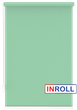 Ролета тканевая INROLL Есо-Mini 52,5х185 см Camila Салатовый A623 - изображение 1
