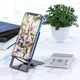 Тримач-підставка Hoco Main-way ultra-thin alloy folding desktop stand для смартфонів/планшетів - зображення 5