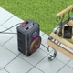 Акустика-караоке Hoco Mature outdoor BT speaker BS46 |10W, BT5.0, TWS, AUX, TF, USB, FM, 3Hours| - зображення 6