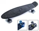 Скейтборд Пенни борд Penny Board 22" BLACK Черный Светящиеся колеса - изображение 2