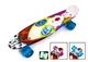 Скейтборд Пенни борд Penny Board 22" COOL GIRL Девочка Светящиеся колеса - изображение 1