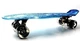 Скейтборд Пенни борд Penny Board 22" SPACE Космос Светящиеся колеса - изображение 2
