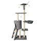 Кошачий игровой комплекс Malatec серый 139 см 7927 - изображение 1