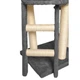 Кошачий игровой комплекс Malatec серый 139 см 7927 - изображение 4