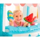 Детский надувной бассейн Intex 48672 (127 x 102 x 99 см) Мороженное Ice Cream Stand Playhouse - изображение 5