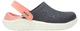 Сабо Crocs LiteRide Clog Navy / Melon (Темно-синій/Диня) M6W8 38 (20459238) - зображення 1