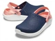 Сабо Crocs LiteRide Clog Navy / Melon (Темно-синій/Диня) M6W8 38 (20459238) - зображення 3