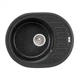 Кухонная мойка Lidz 620x500/200 GRF-13 (LIDZGRF13620500200) - изображение 8