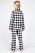 Пижама для девочки Cyberjammies Annie 5847 8-9 yrs/134 см Черный в клетку (5051877368859) - изображение 3