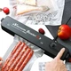 Вакуумный упаковщик бытовой для продуктов питания Vacuum Sealer ZKFK-001 Черный - изображение 3