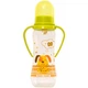 Бутылочка для кормления Baby Team с латексной соской 0+ и ручками 250 мл (1311_собачка_салатовая) - изображение 1