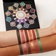 Палетка запеченных теней BH Cosmetics Zodiac 25 Color Eyeshadow & Highlighter Palette - изображение 2
