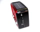 Портативна колонка із сонячною панеллю MP3 та USB Golon RX-456S Solar Червоний (NF036) - зображення 2