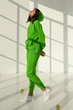 Жіночий спортивний костюм ONIOS Classic Tracksuit Зелений L 9320 - зображення 4