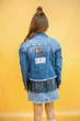 Джинсова куртка A-yugi Jeans 158 см Синій (2125000655178) - зображення 2