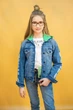 Джинсовая куртка A-yugi Jeans 140 см Синий (2125000655291) - изображение 1