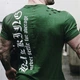Футболка мужская Fitness Wolf зелена L - изображение 5