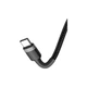 Дата кабель USB-C to USB-C 2.0m USB 3.1 3A grey-black Baseus (CATKLF-HG1) - зображення 4