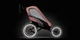 Спортивная прогулочная коляска Cybex Sport Zeno Silver Pink на черном шасси с оранжевыми деталями - изображение 7
