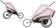 Спортивная прогулочная коляска Cybex Sport Zeno Silver Pink на черном шасси с оранжевыми деталями - изображение 12