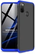 Чехол GKK 360 для Samsung Galaxy M21 / M215 бампер оригинальный Black-Blue - изображение 1