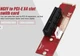 Райзер переходник M2 -> PCI-E под райзер M.2 PCI-E 700992048 Красный - изображение 8