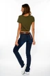 Джинсы Wrangler Molly Straight Straight Fit (W26FX454T) Темно-синий 25-34 - изображение 2