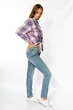 Джинси Lee Sallie Relaxed Slim Tapered (L30KECRO) Синій 29-31 - зображення 3